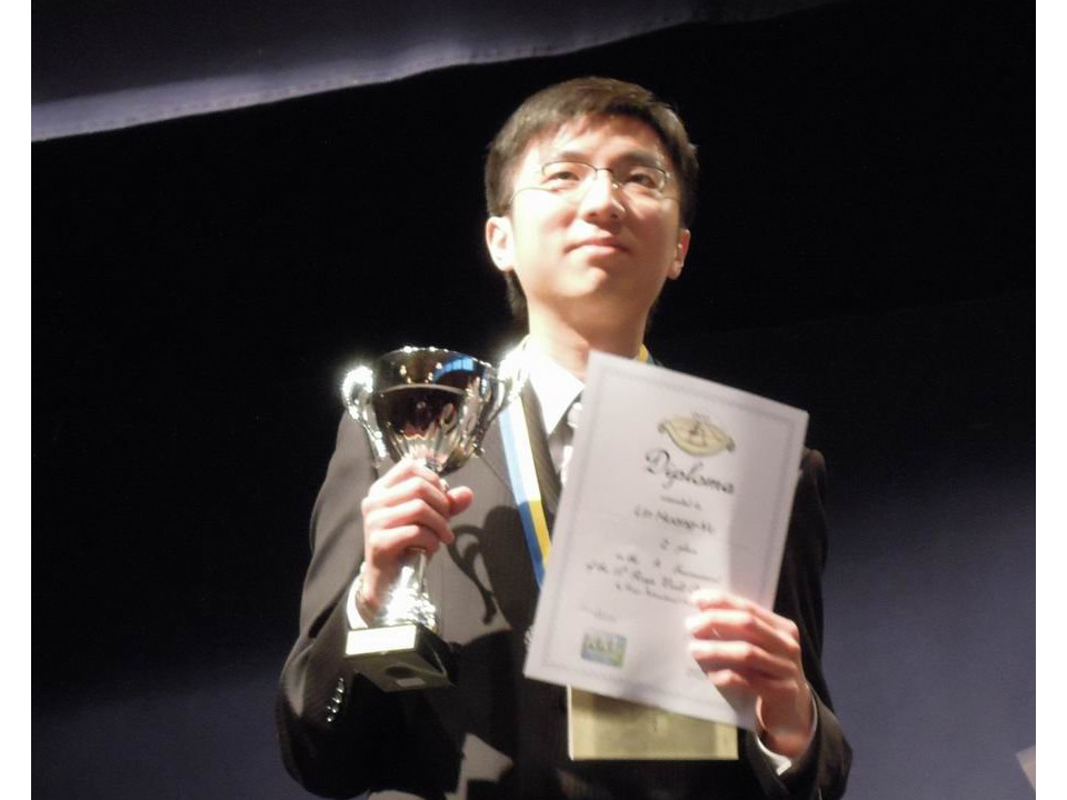 又一位台灣之光！台灣五子棋選手奪得世界盃亞軍！