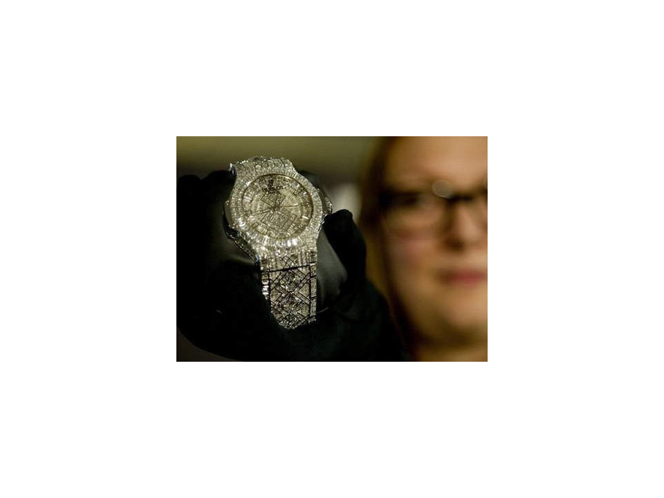 全球最貴手錶 鑲1292顆鑽石