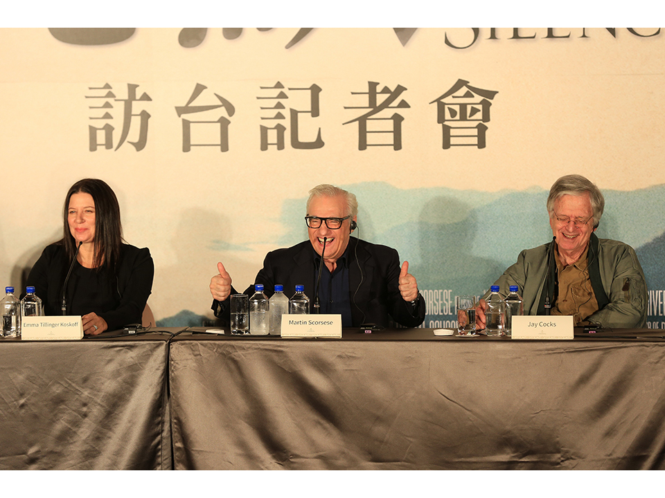 電影《沉默》宣傳 馬丁史柯西斯：本片與台灣緊緊相關