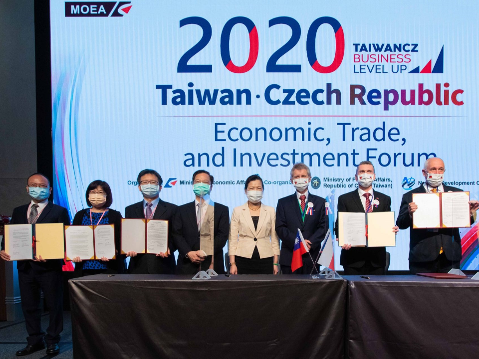 台灣與捷克將簽3份MOU！智慧城市、新創社群、精密機械