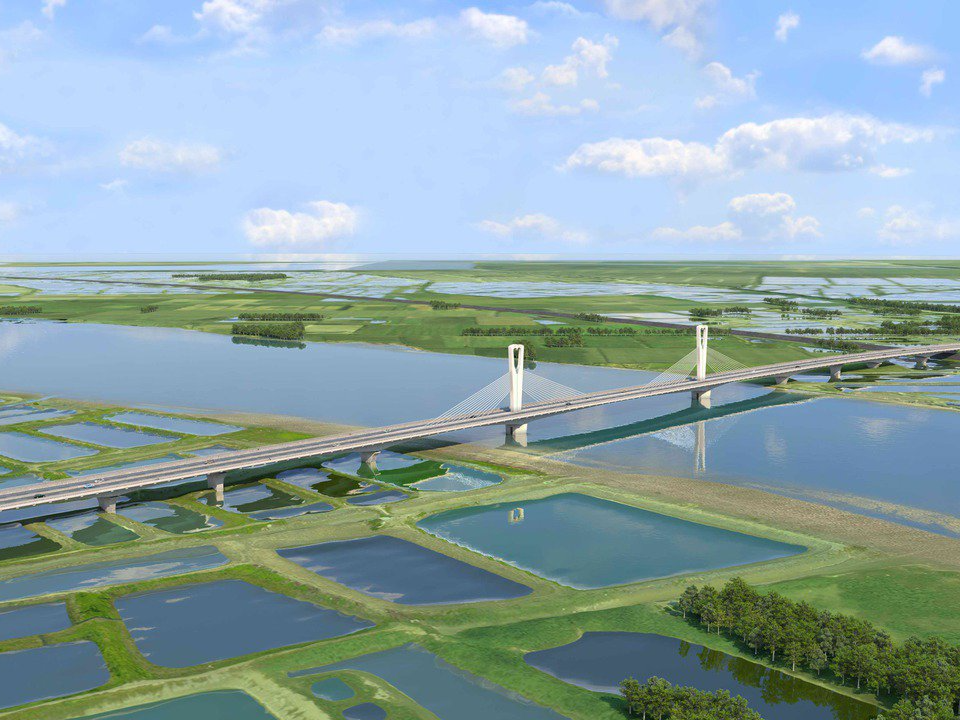 曾文溪大橋新建工程開工 台61線西濱快速公路即將貫通