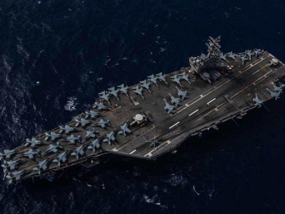 美航艦太平洋大動作部署  滿滿「大黃蜂」秀戰力