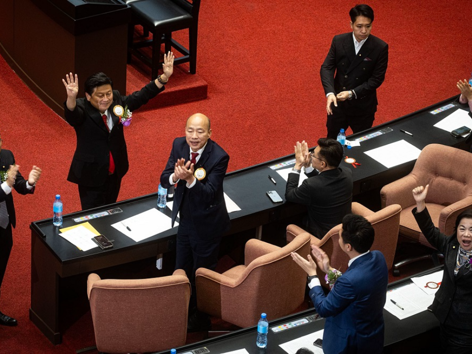 韓國瑜當選年薪上看432萬元 網狂問立法院長可以罷免嗎？