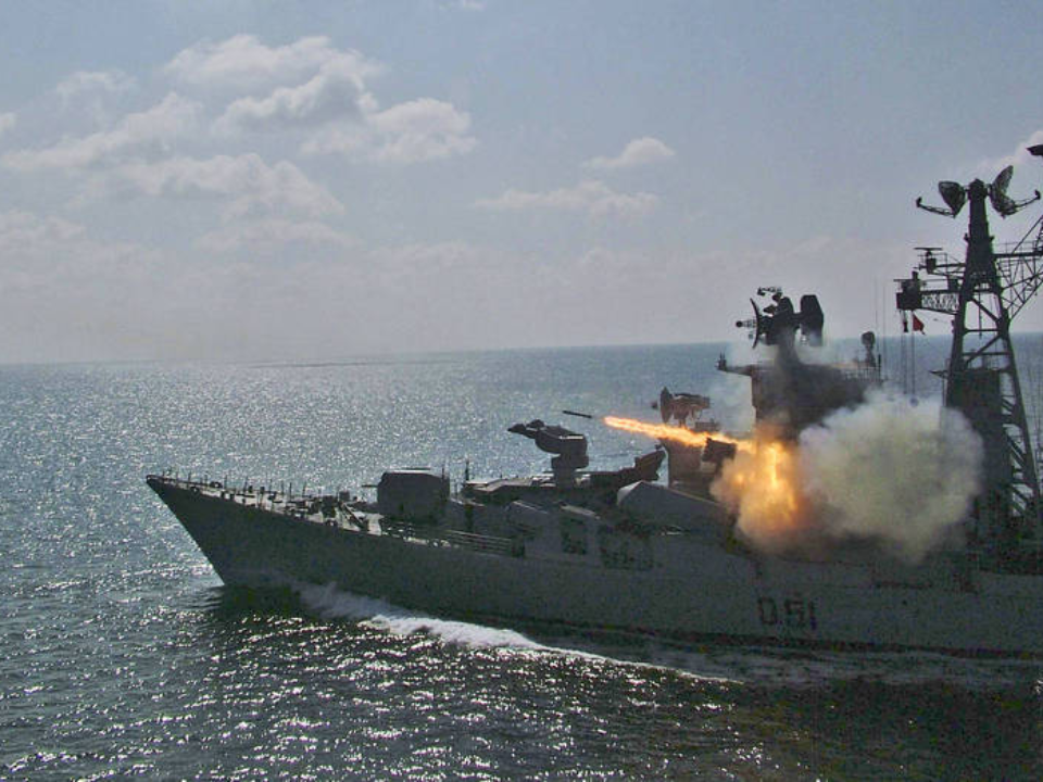 中國氣炸！沿途監視共軍 外媒：印度軍艦早已部署南海